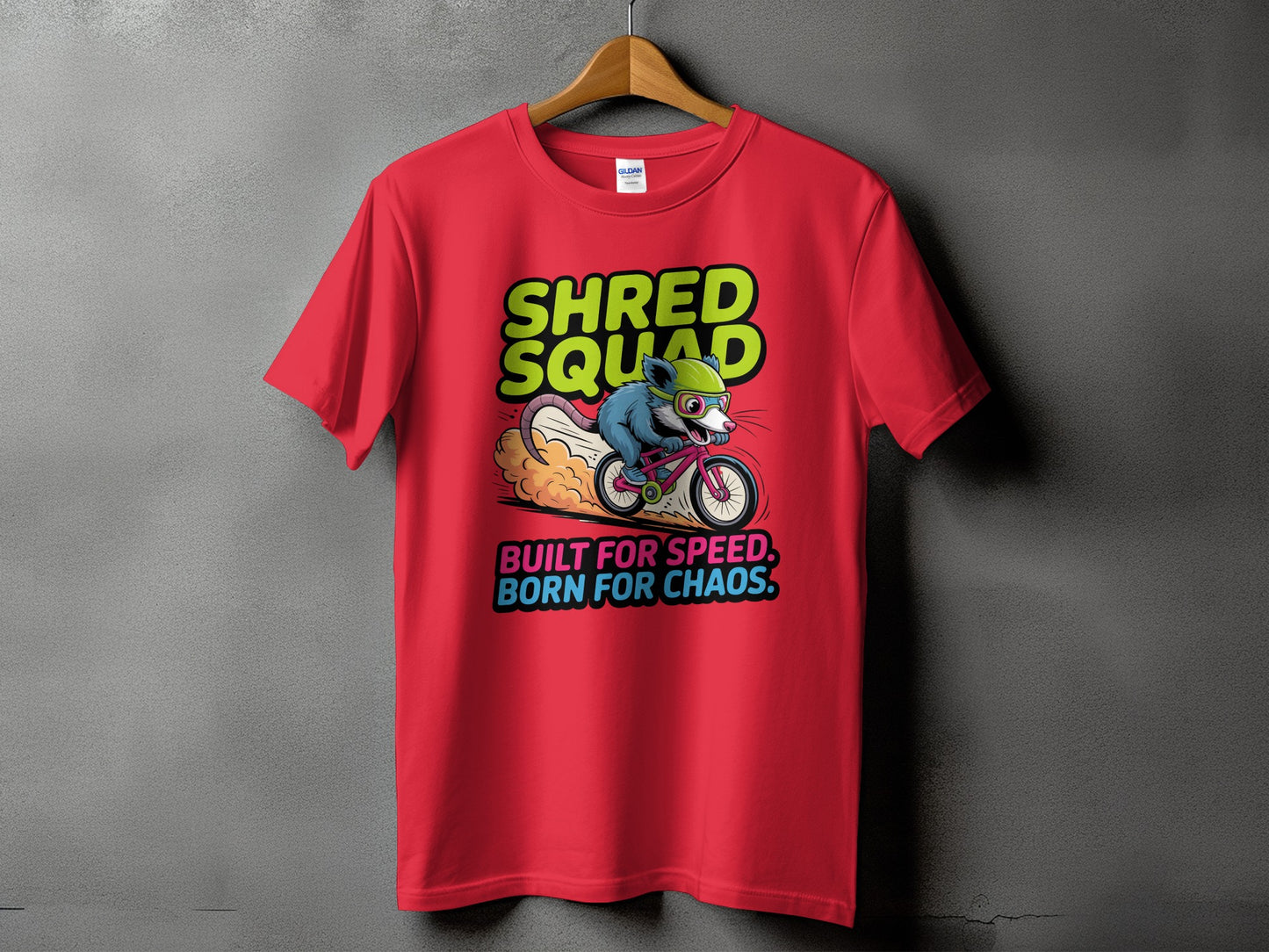 Shred Squad Built For Speed Born For Chaos T-Shirt product