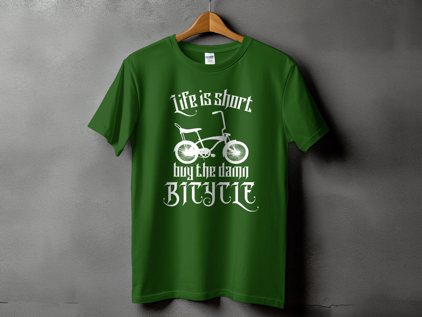 Life Is Short Buy The Damn Bicycle T-shirt product