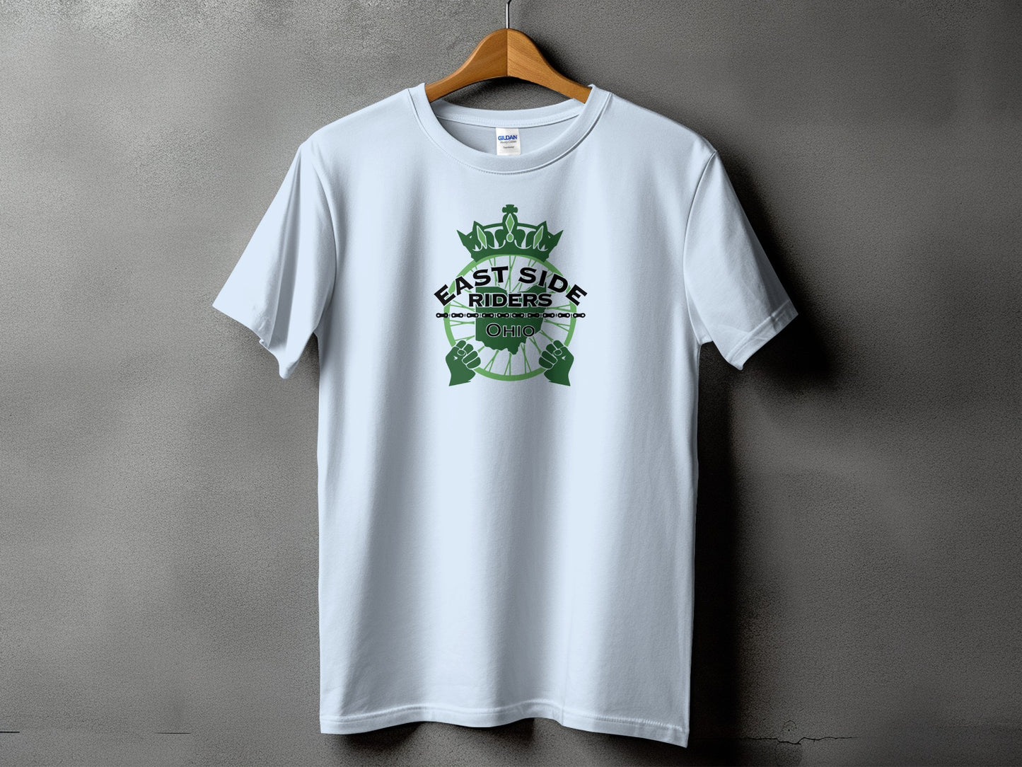 East Side Riders Motorcycle Club Logo T-shirt product