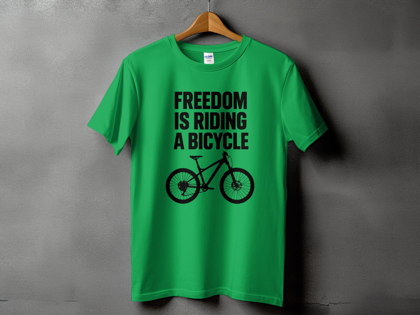 Freedom Is Riding A Bicycle T-Shirt product type