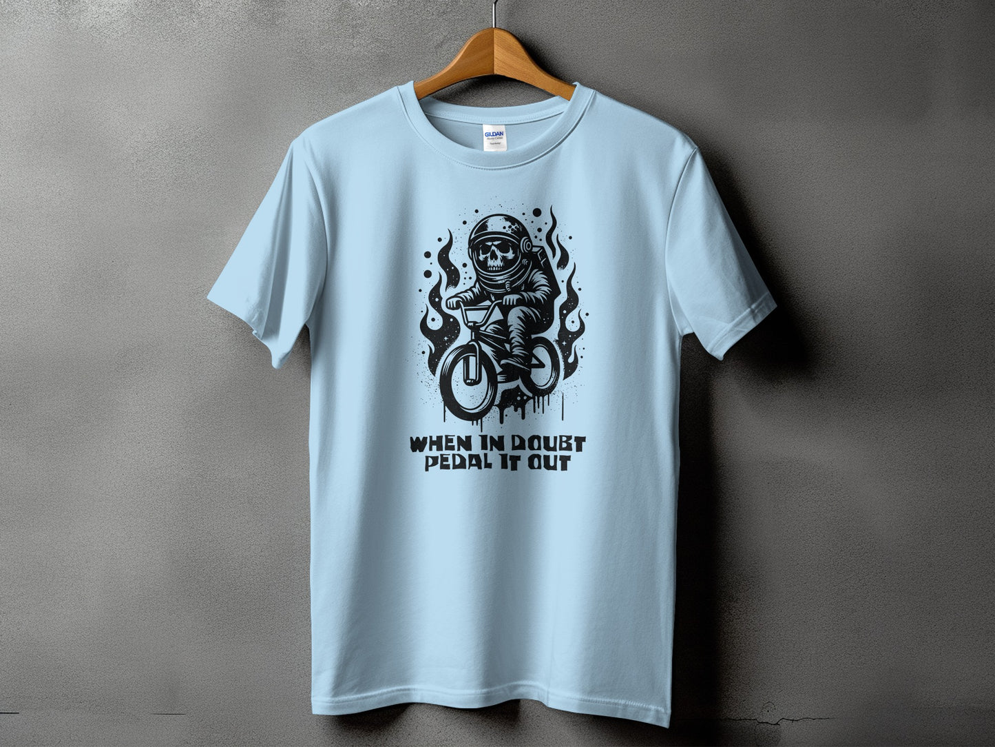 When In Doubt Pedal It Out Graphic T-Shirt product type