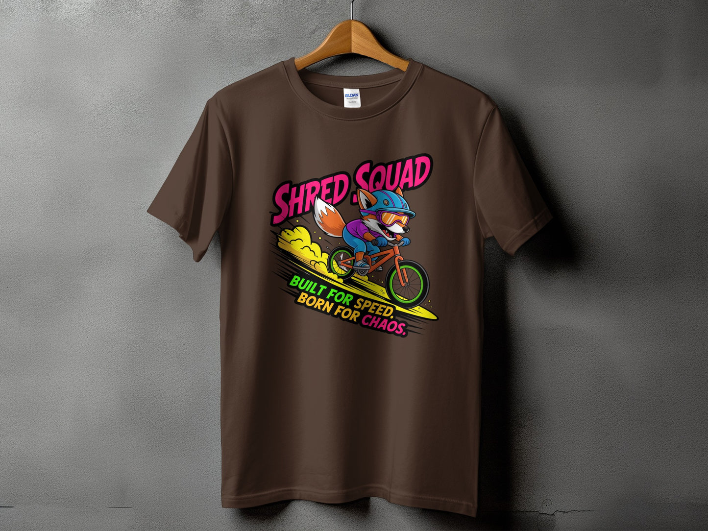Shred Squad Bicycle Adventure Graphic T-shirt product type