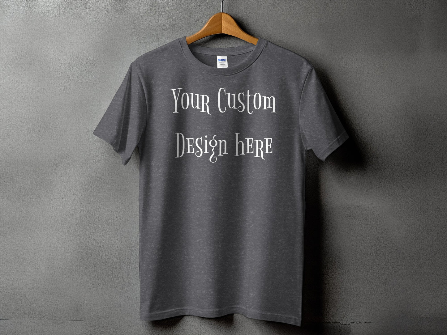 Your Custom Design Graphic T-Shirt Apparel Product