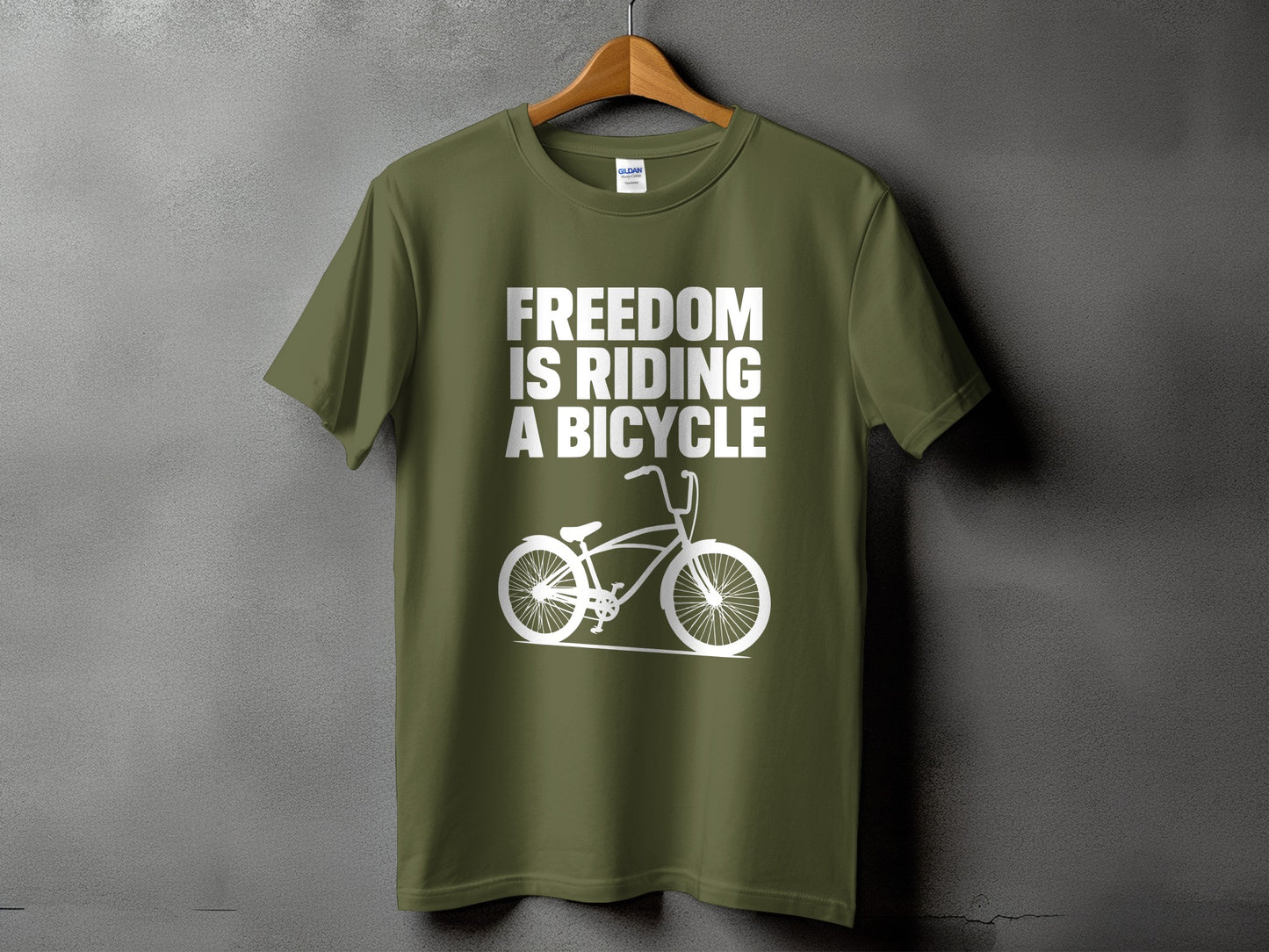 Freedom Is Riding A Bicycle T-Shirt product