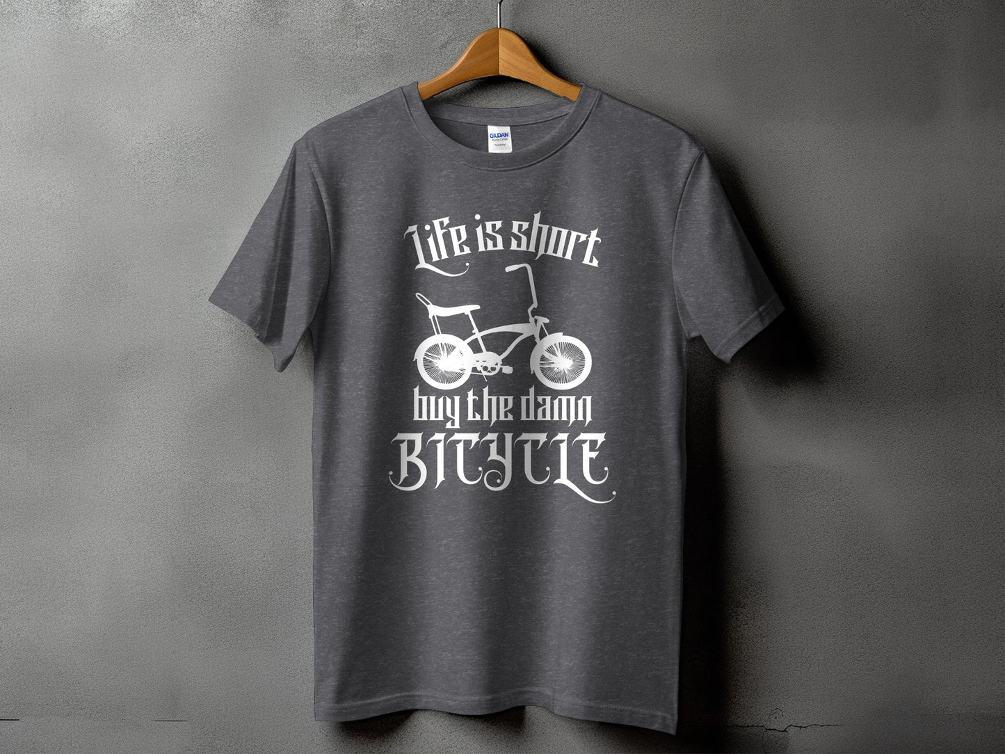 Life is Short Buy the Damn Bicycle t shirt product