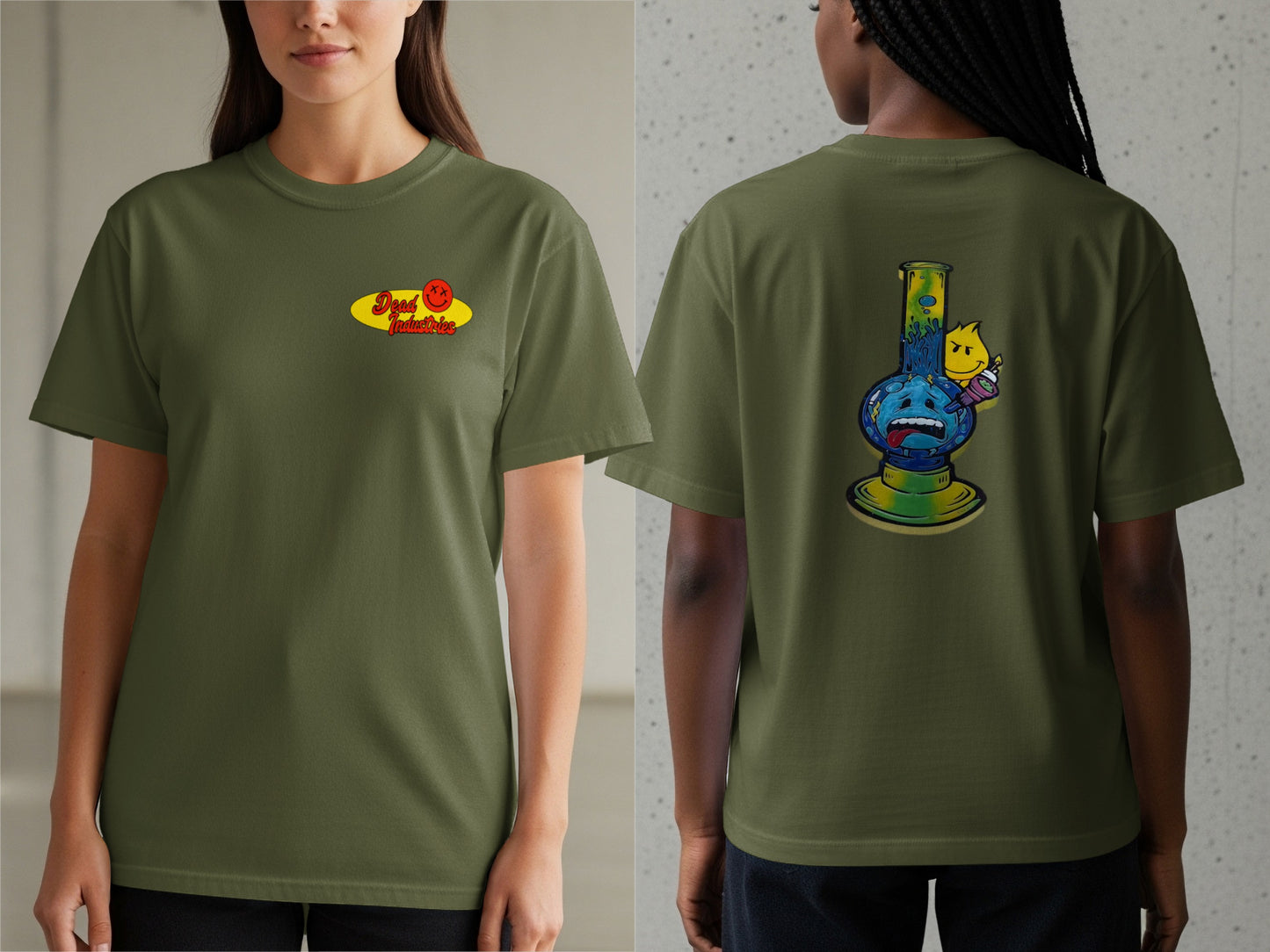 Stay Smokin Puffing Cat Graphic T-Shirt product type