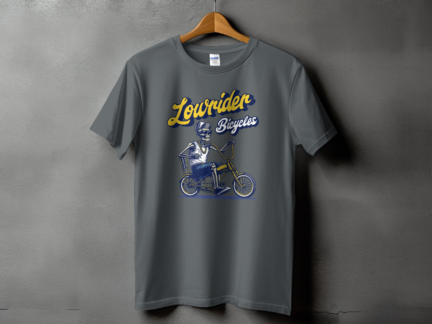 Lowrider Bicycles Skull Rider Graphic T-Shirt product