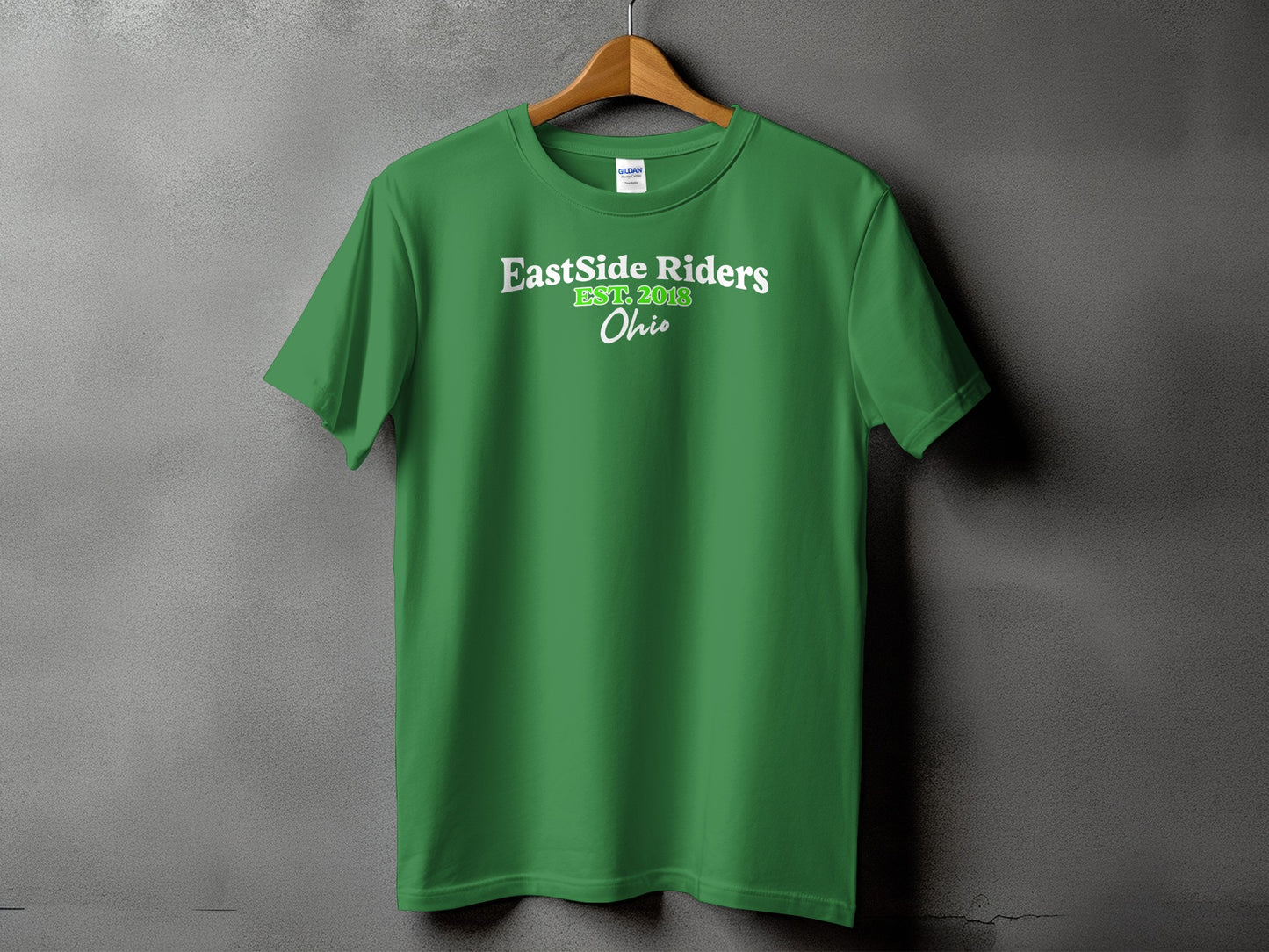 EastSide Riders EST 2008 Ohio Green Graphic T-shirt product