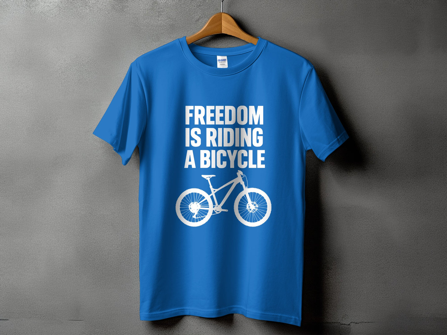Freedom Is Riding A Bicycle T-Shirt product type