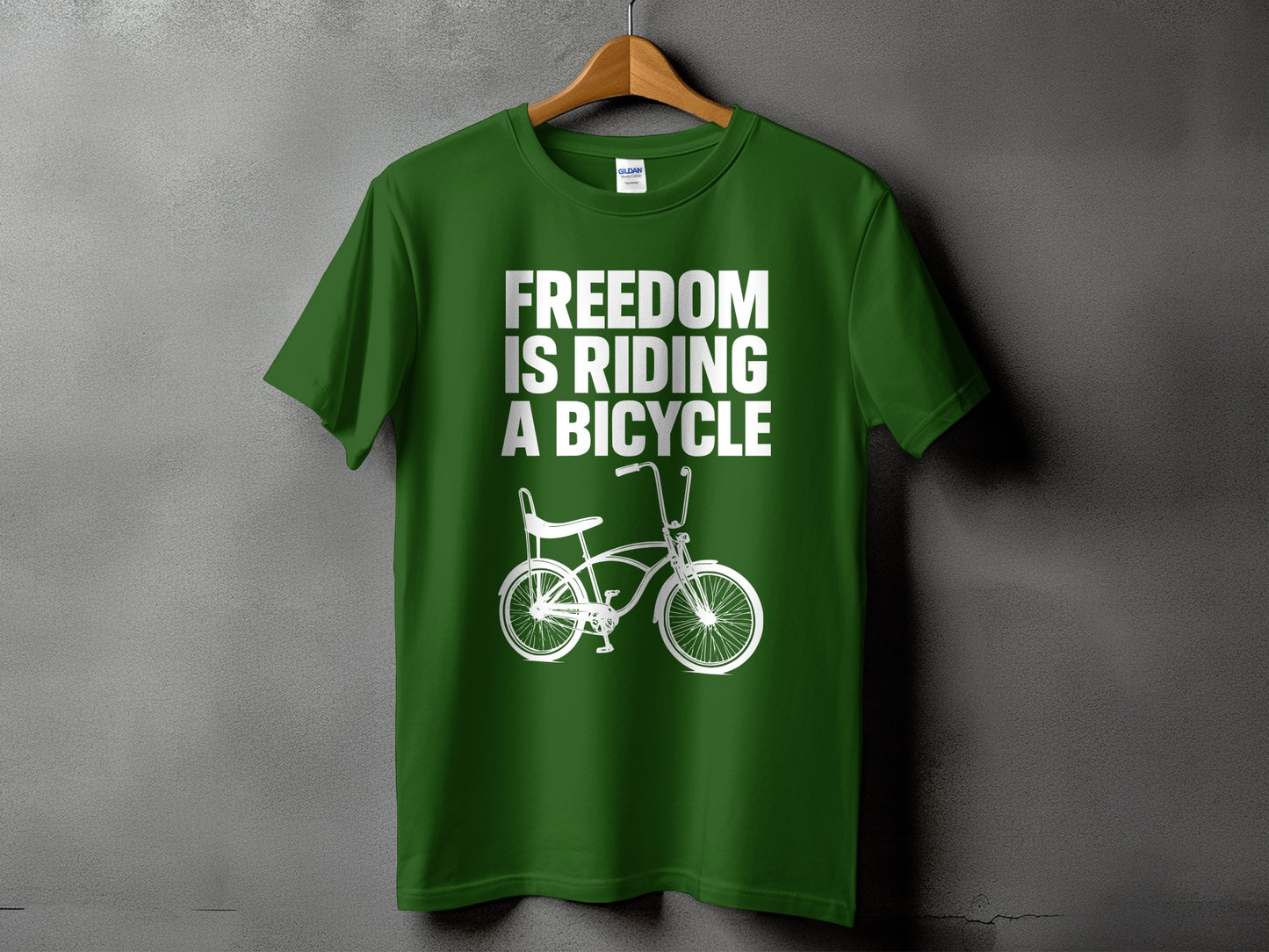 Freedom Is Riding A Bicycle T Shirt product