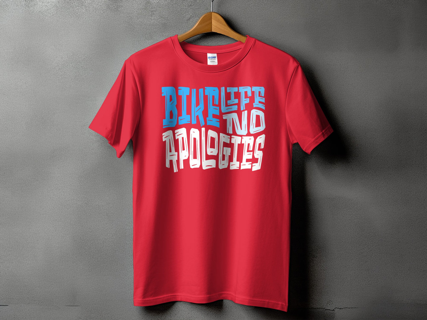 Bike Life No Apologies Graphic T-shirt product type