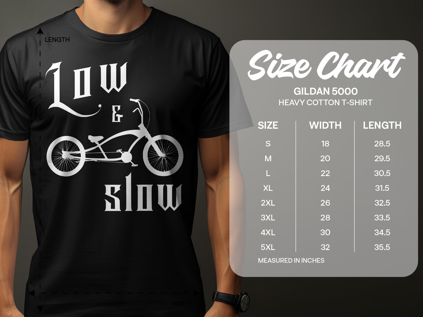 Low and Slow Stylish Graphic Tee Shirt product type