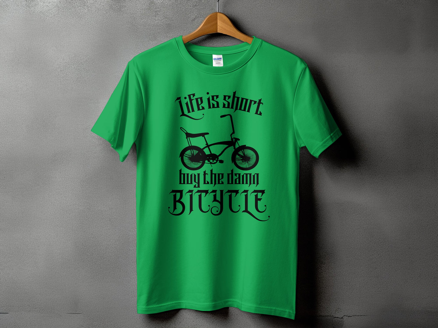 Life is Short Buy The Damn Bicycle T-Shirt Product