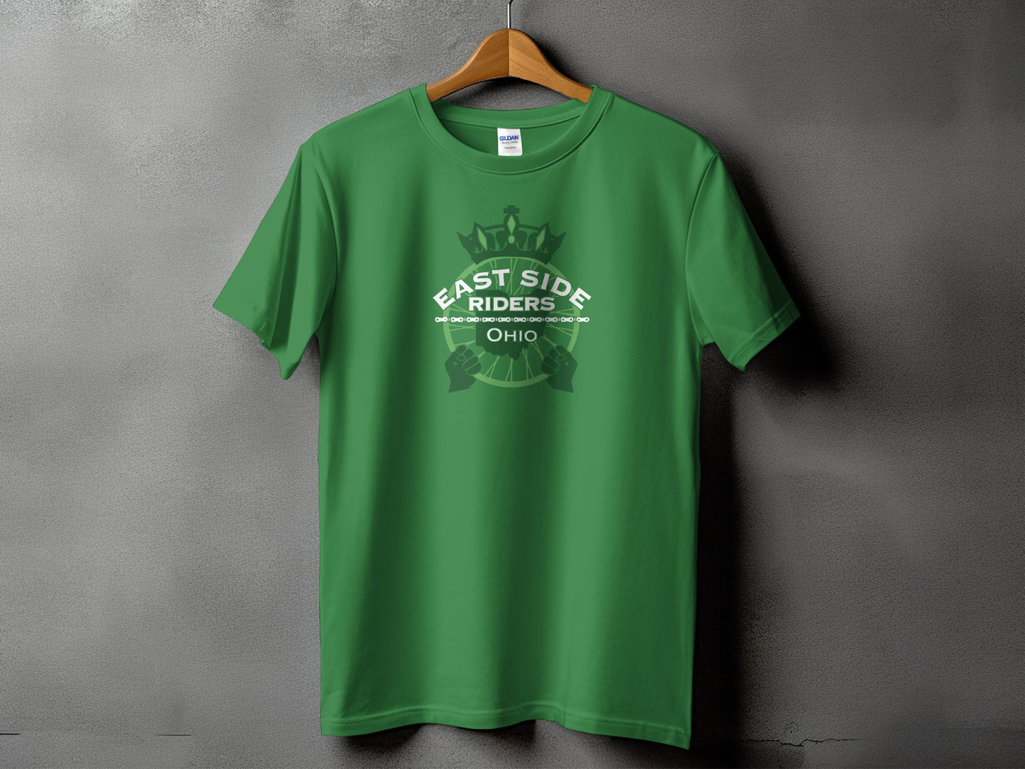 East Side Riders Ohio Green T-Shirt product type