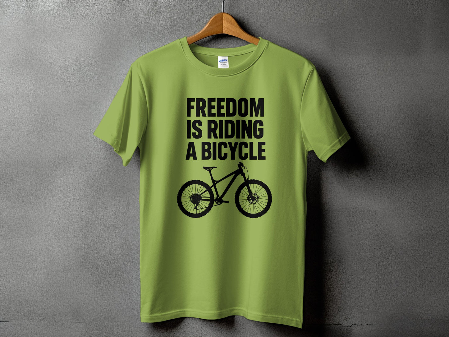 Freedom Is Riding A Bicycle T-Shirt product type