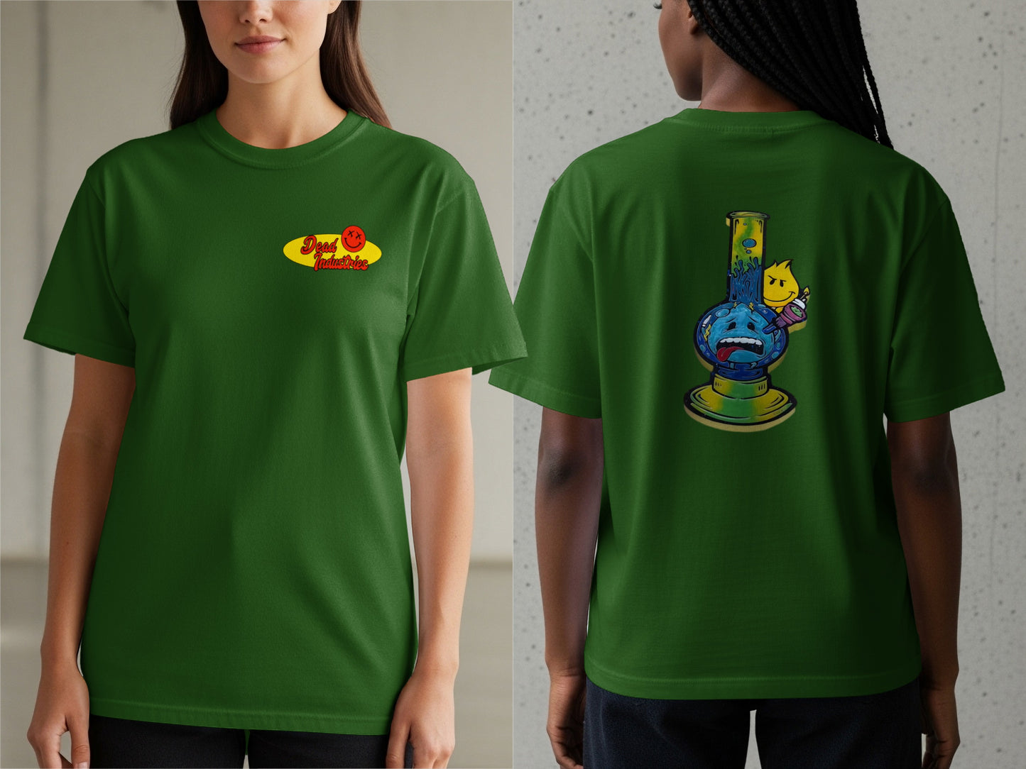 Happy Relaxation Smile Face Graphic Tee Shirt product type