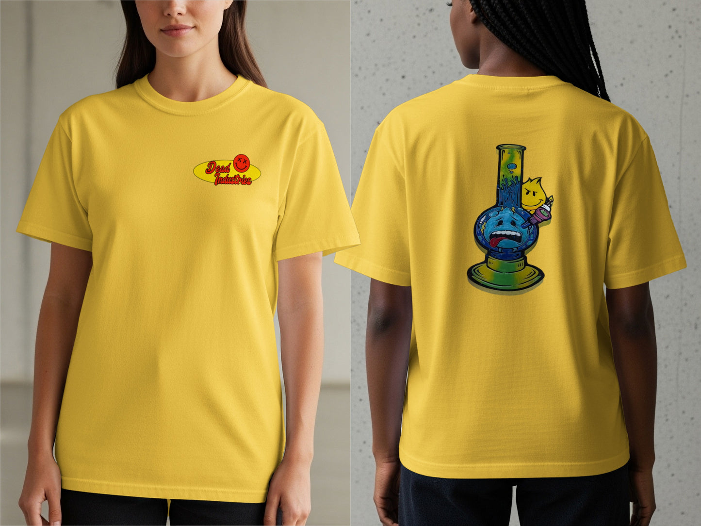 Fun Vibrant Yellow Graphic Printed T-Shirt product
