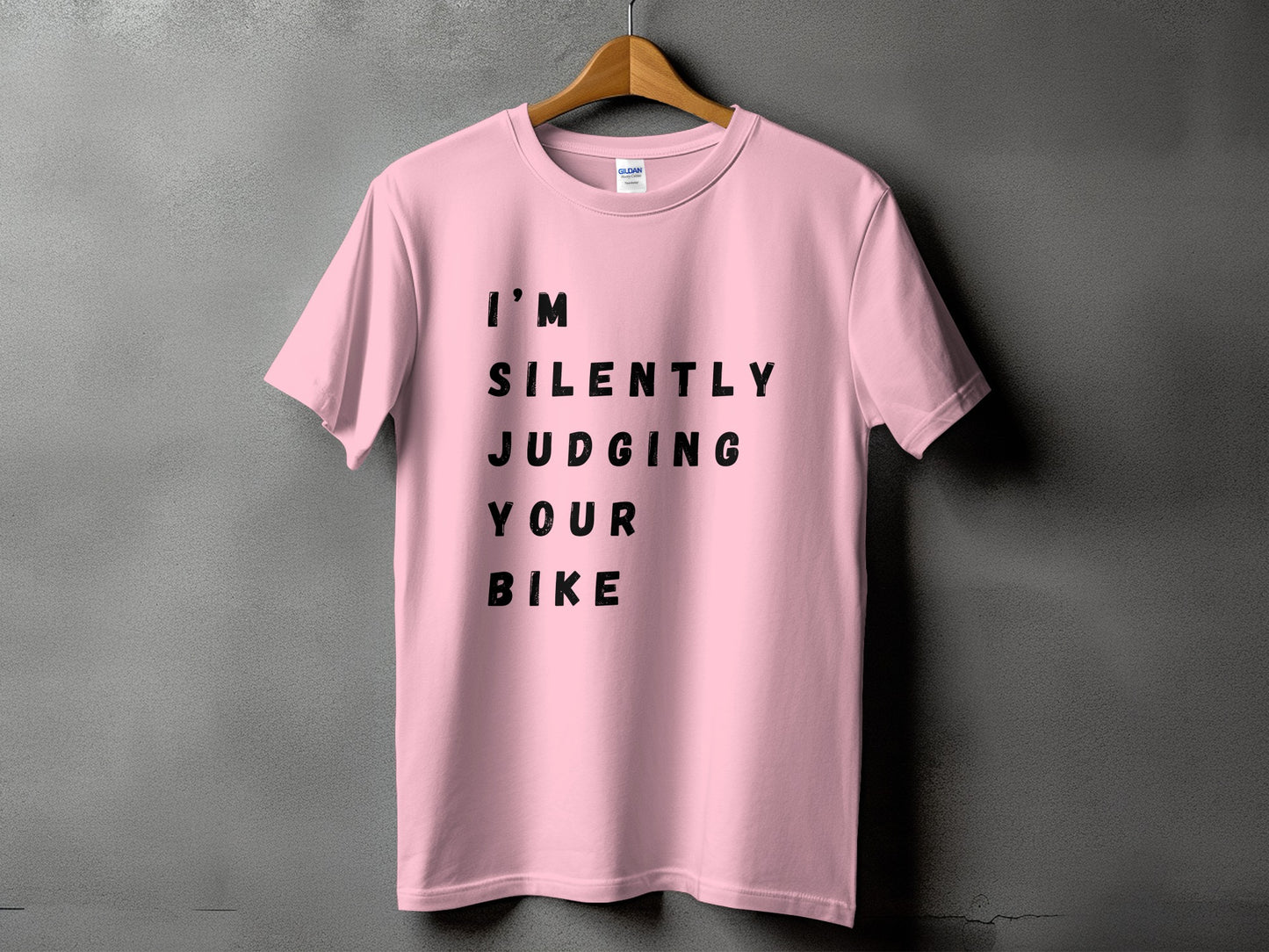 I'm Silently Judging Your Bike T-shirt product