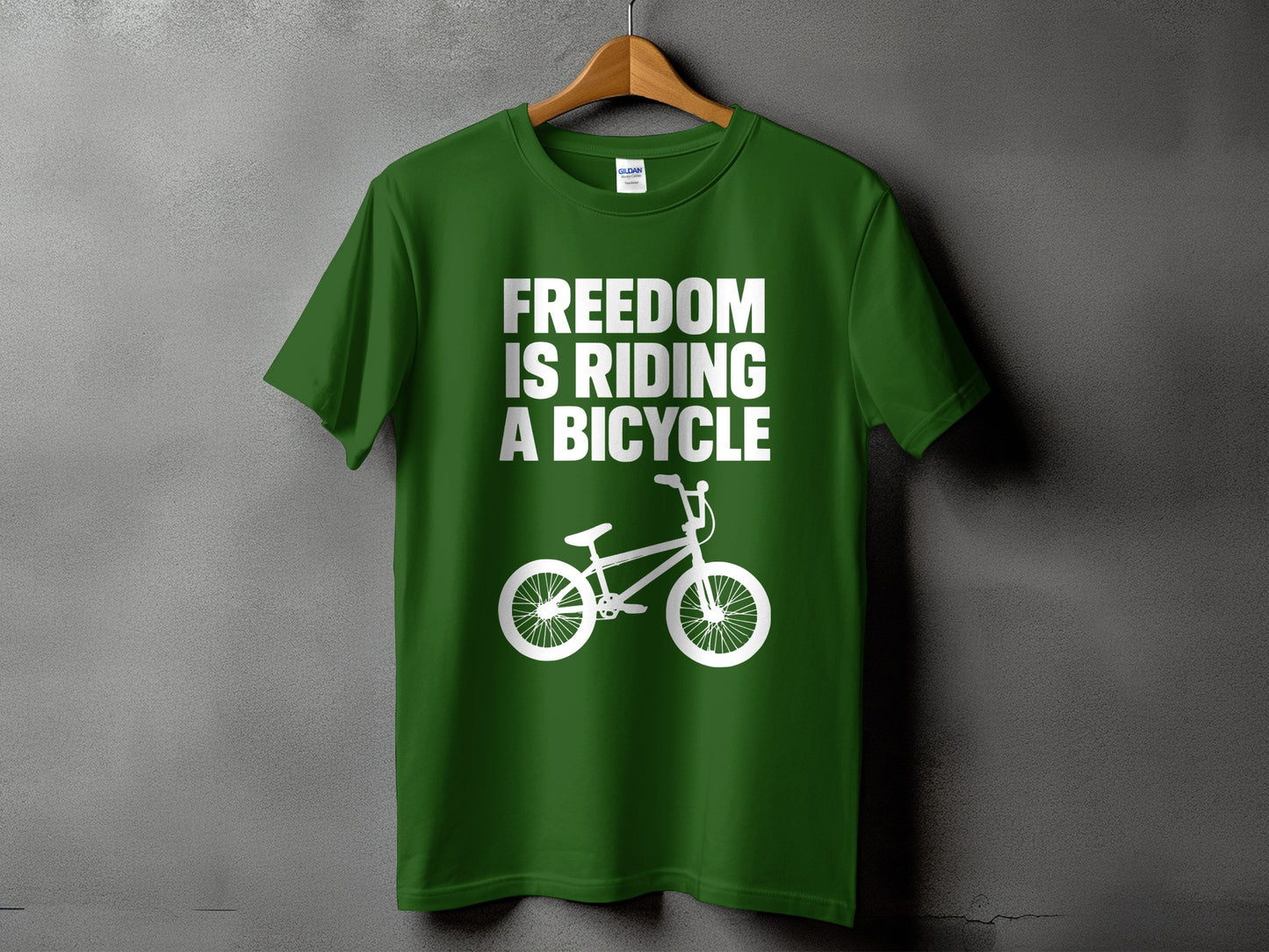 Freedom Is Riding A Bicycle T-shirt product