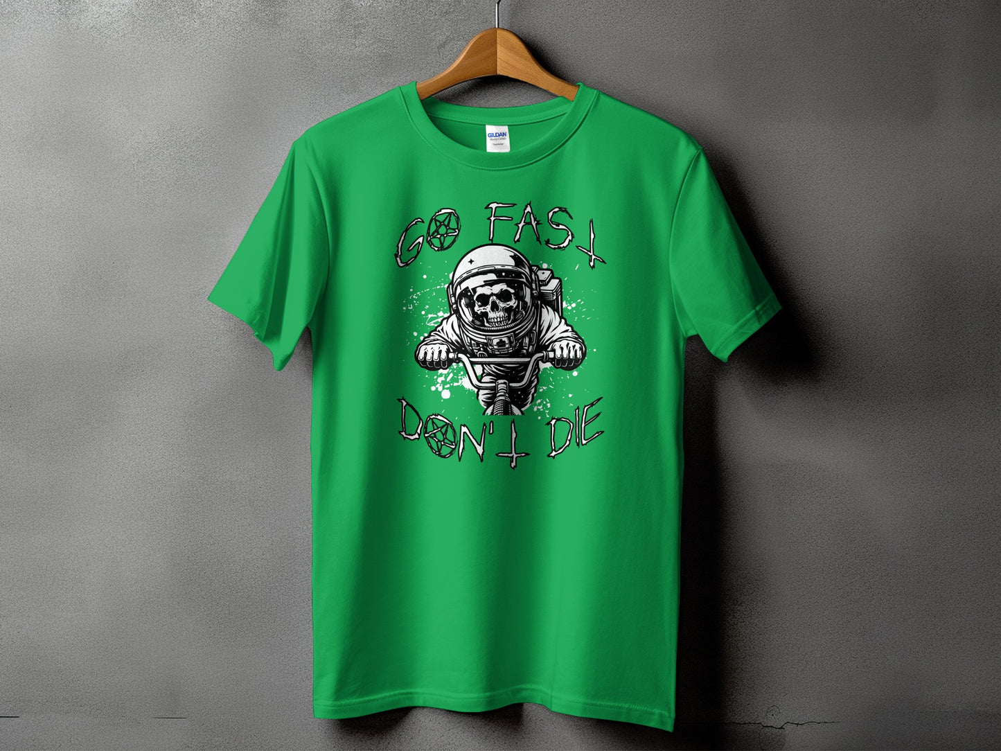 Go Fast Don't Die Astronaut Graphic Tee product