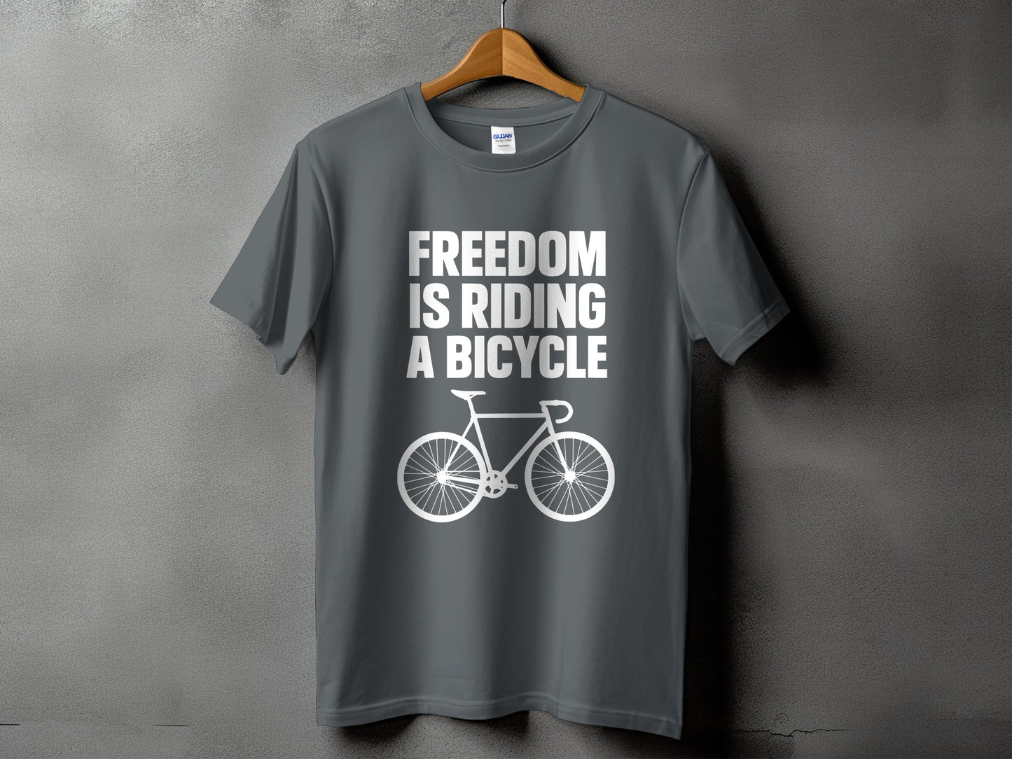 Freedom is Riding a Bicycle T-Shirt product