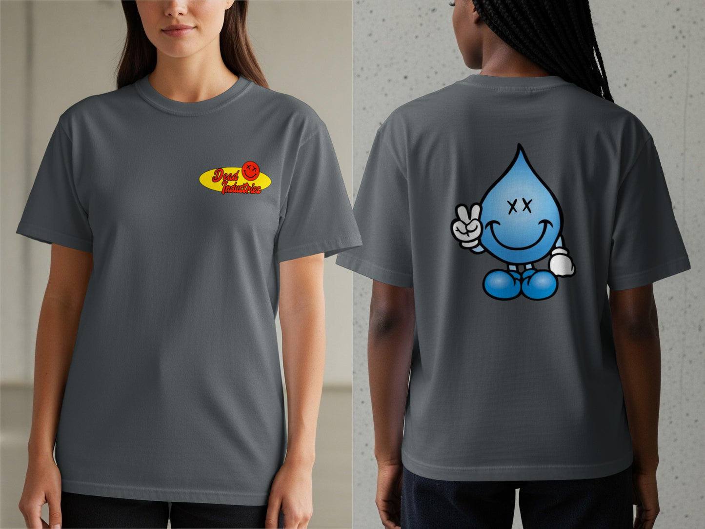 Trendy Graphic Tee with Fun Mascot Design product type