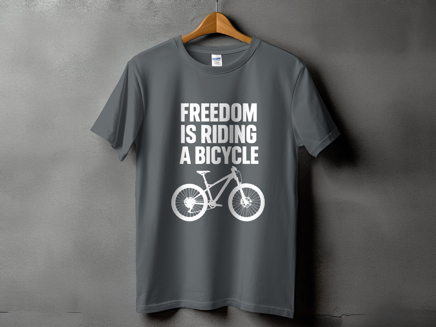 Freedom Is Riding A Bicycle T-shirt Product