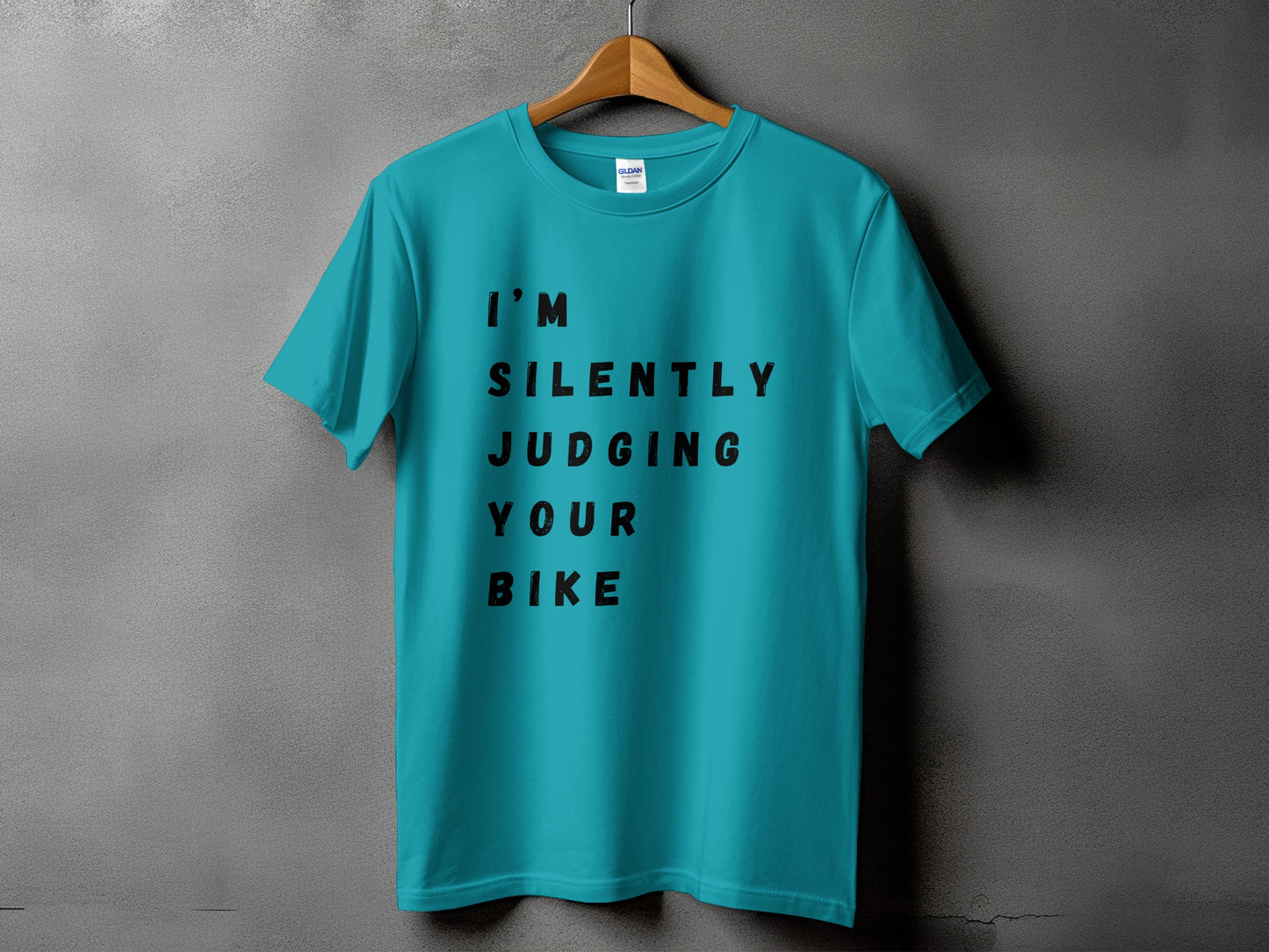 I'm Silently Judging Your Bike t-shirt product