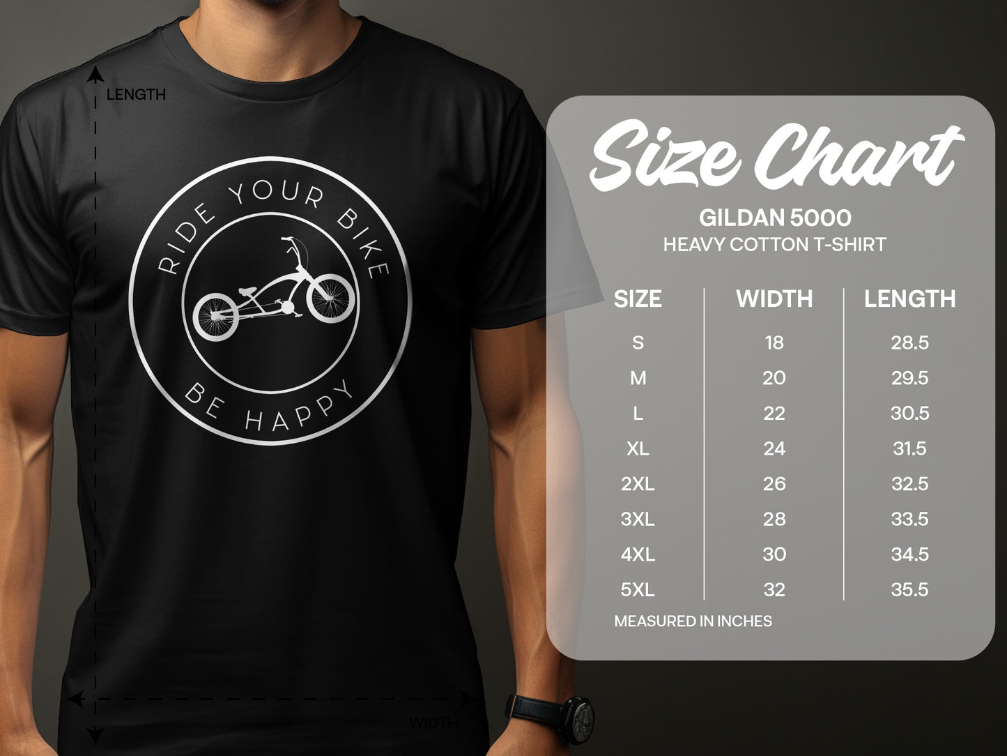 Ride Your Bike Be Happy T-Shirt product