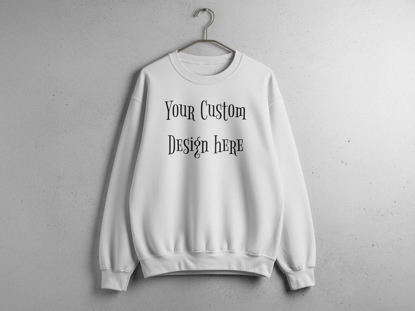 Personalized Your Custom Design Here Sweatshirt product type