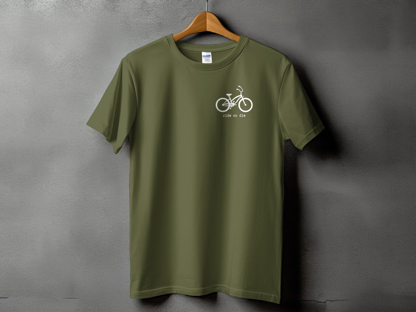 Ride or Die Bicycle Graphic T-shirt Casual Wear product