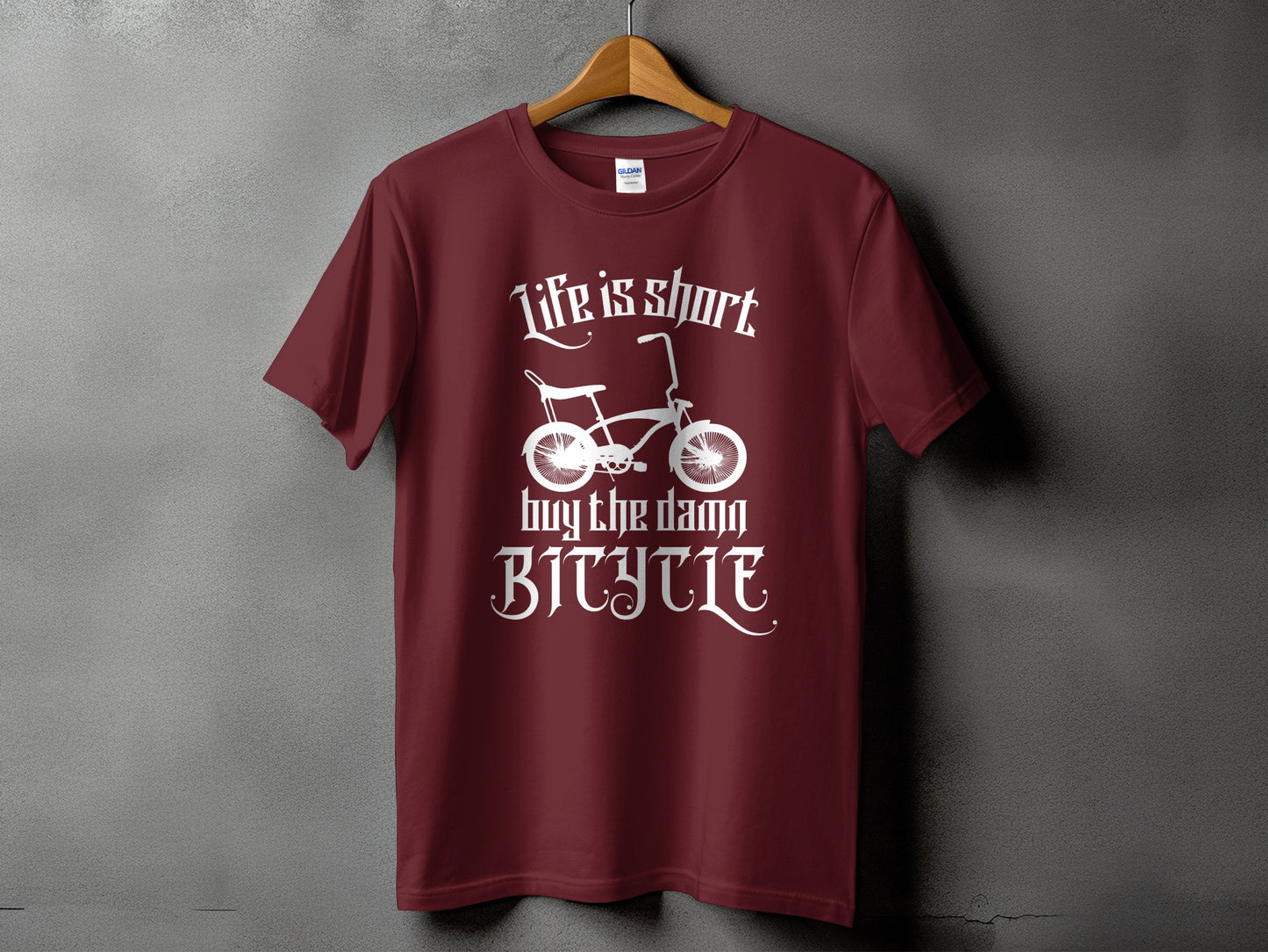 Life Is Short Buy the Damn Bicycle product type