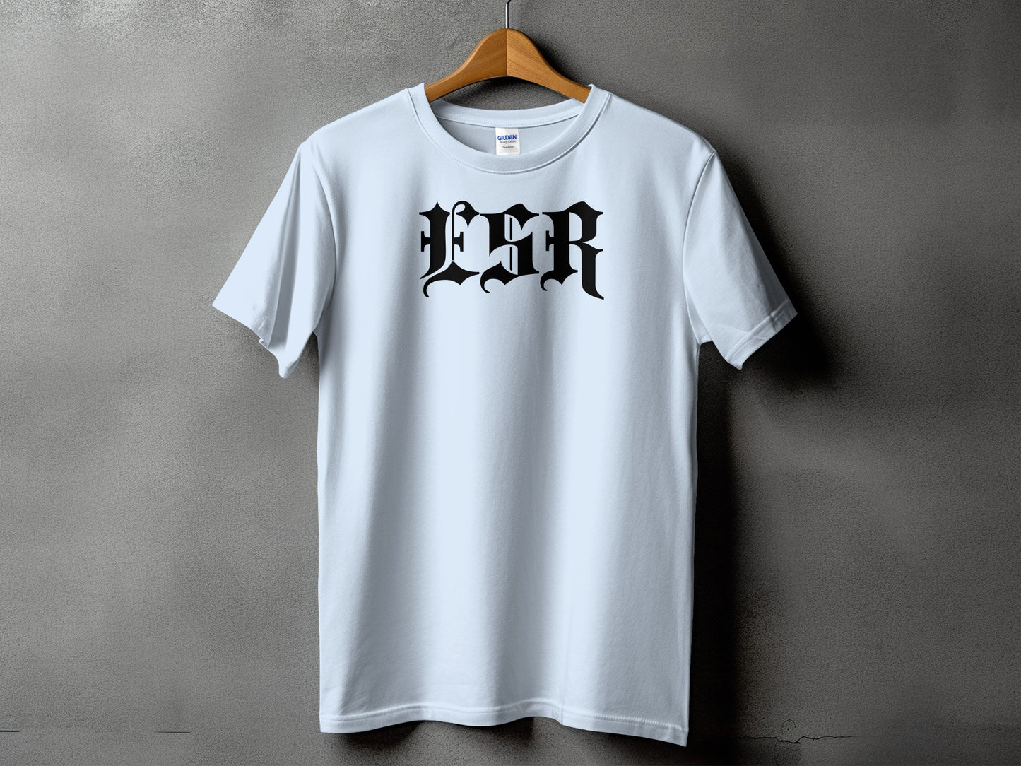 Stylish White T-shirt with Bold FSR Design product type