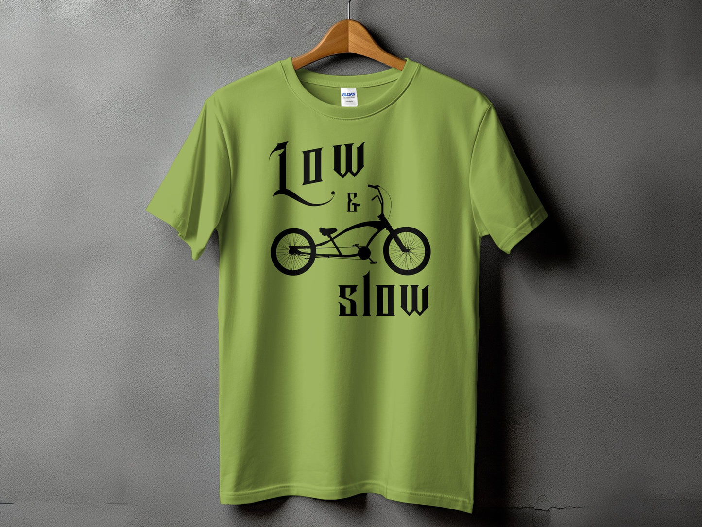 Low and Slow Bicycle Graphic T-Shirt product type