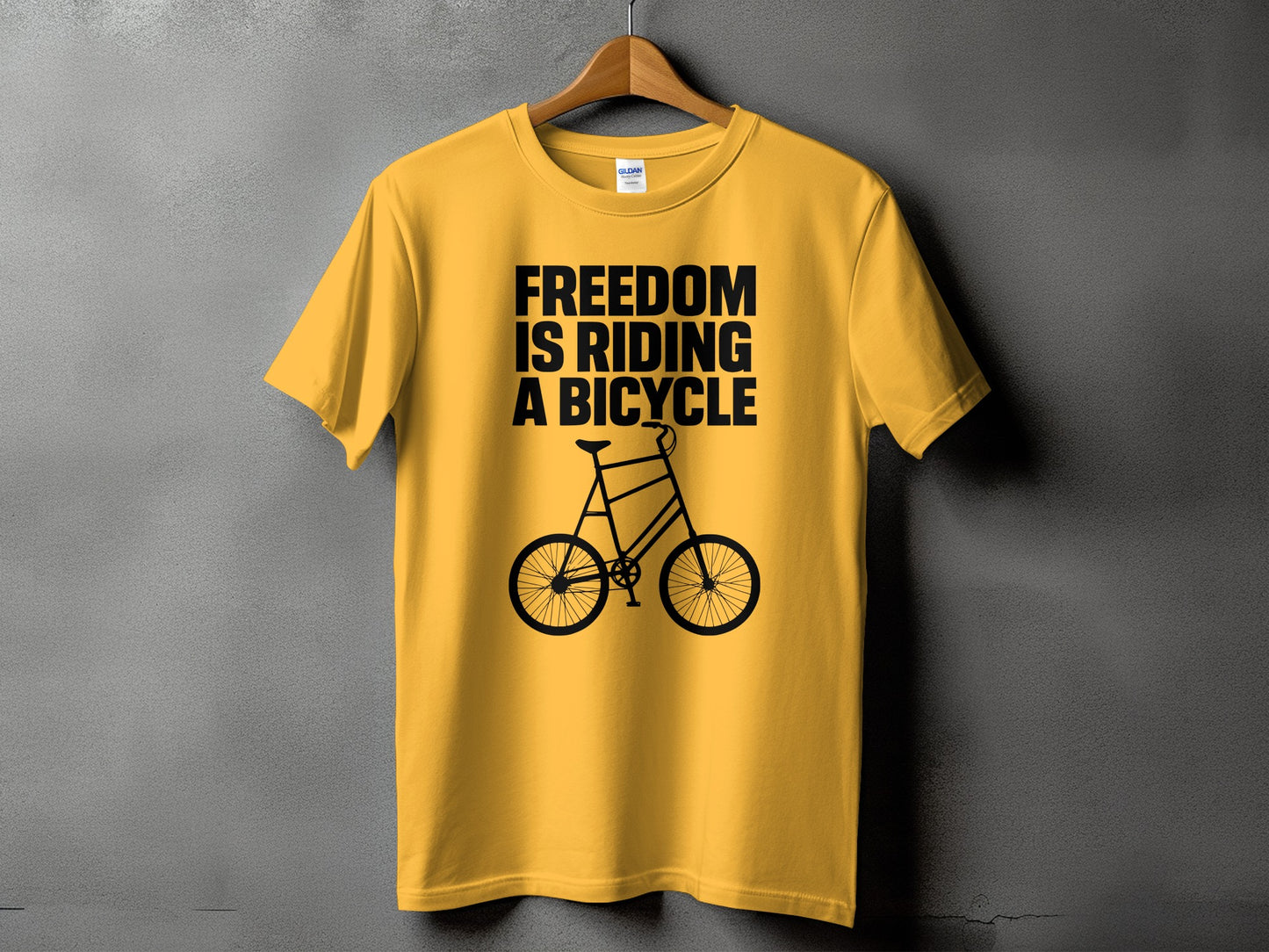 Freedom Is Riding A Bicycle T-Shirt product