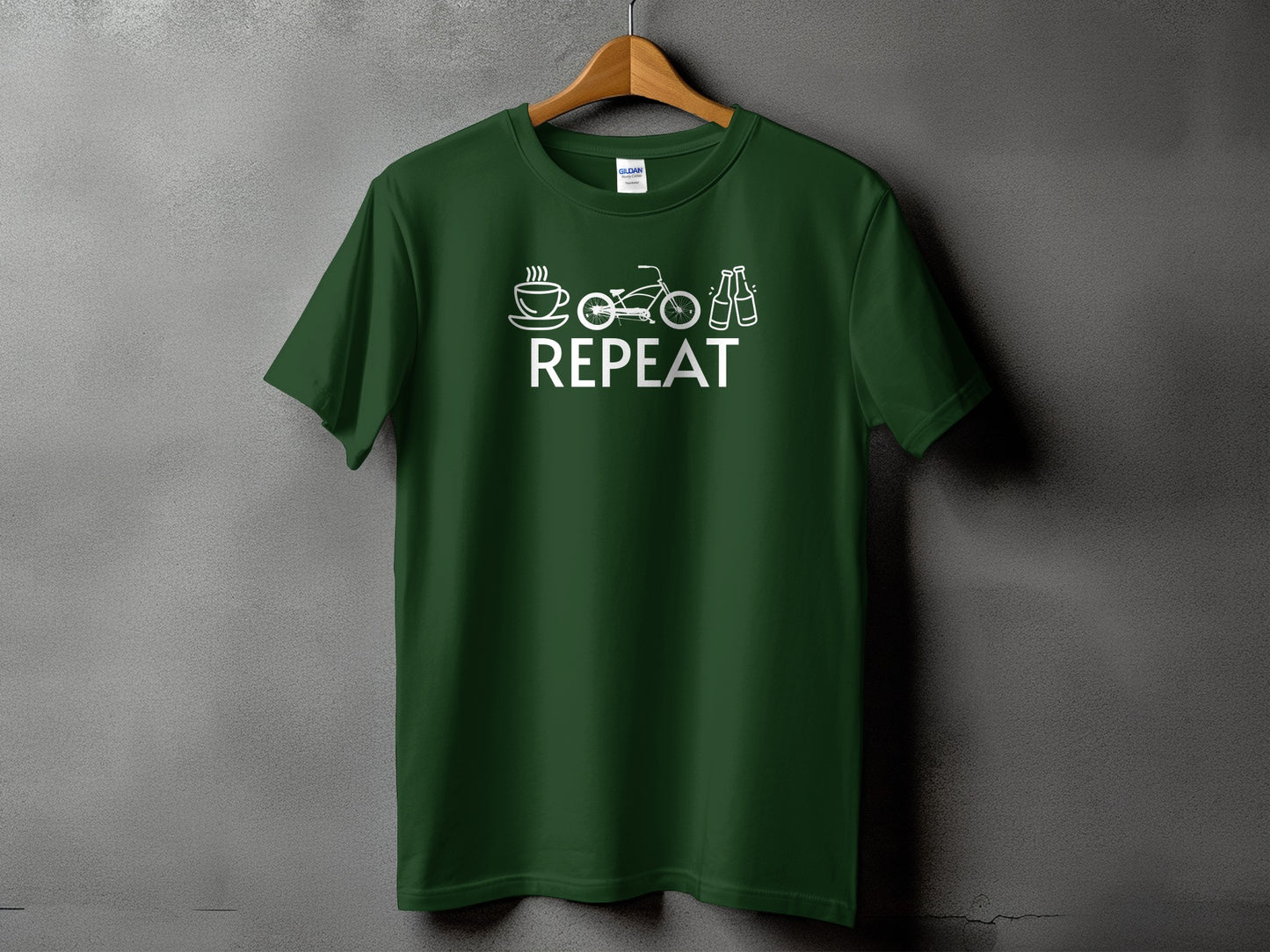 Eat Ride Repeat Everyday Routine Cycle product type