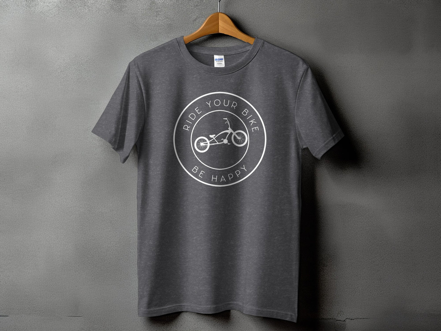 Ride Your Bike Be Happy Graphic T-Shirt product