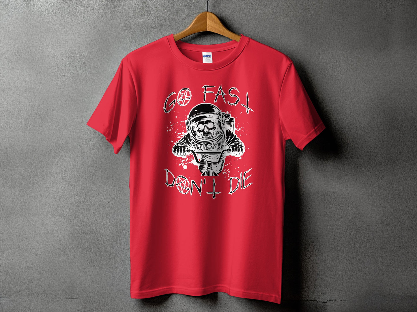 Go Fast Don't Die Graphic Printed T-Shirt product