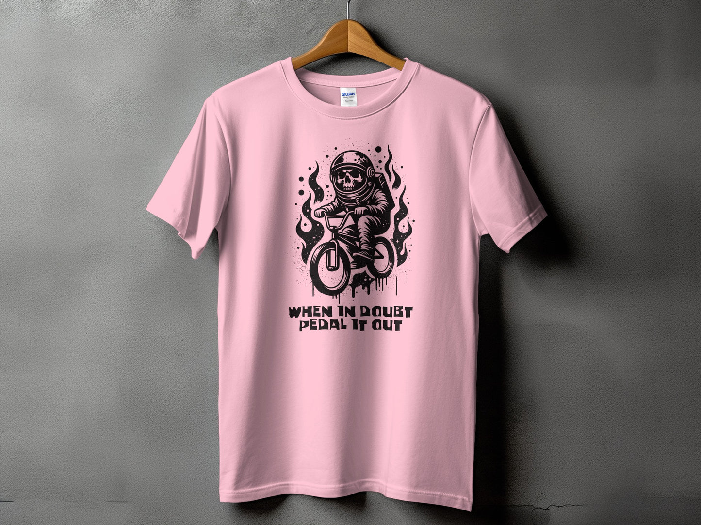 When In Doubt Pedal It Out Graphic T-Shirt product type