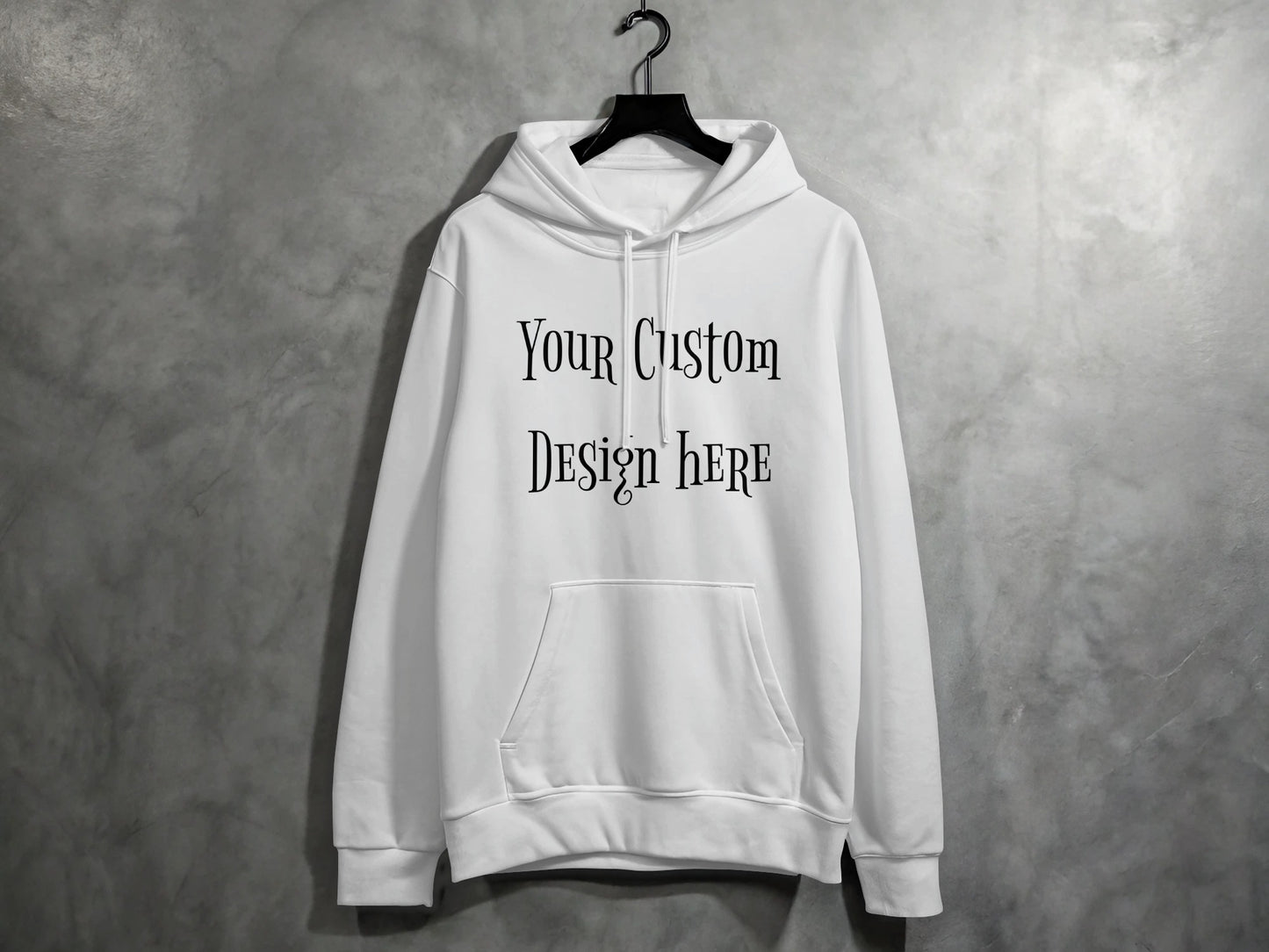 Your Custom Design Here Unisex Hoodie product type