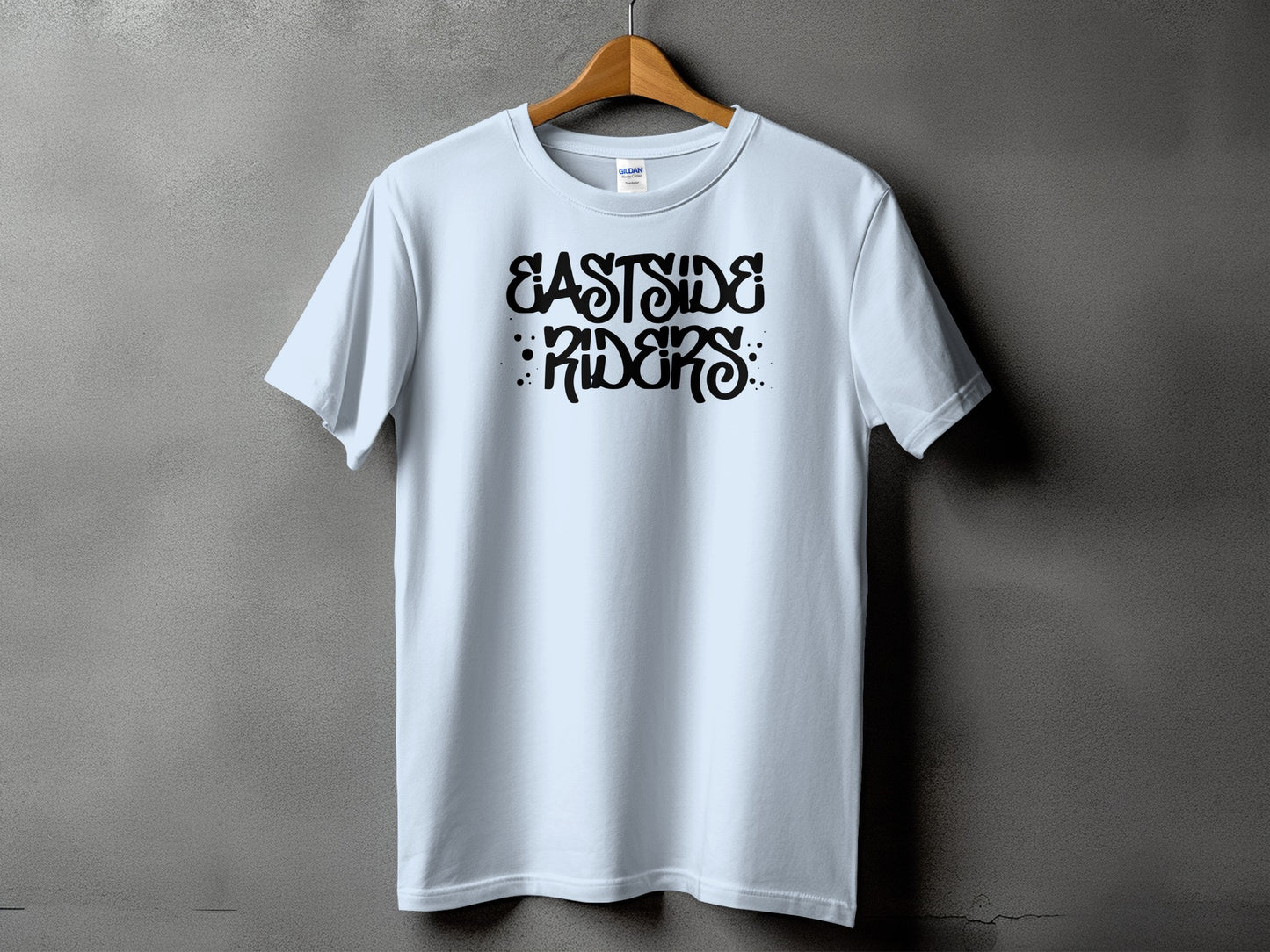 Eastside Riders Bold Graphic Design T-shirt product type