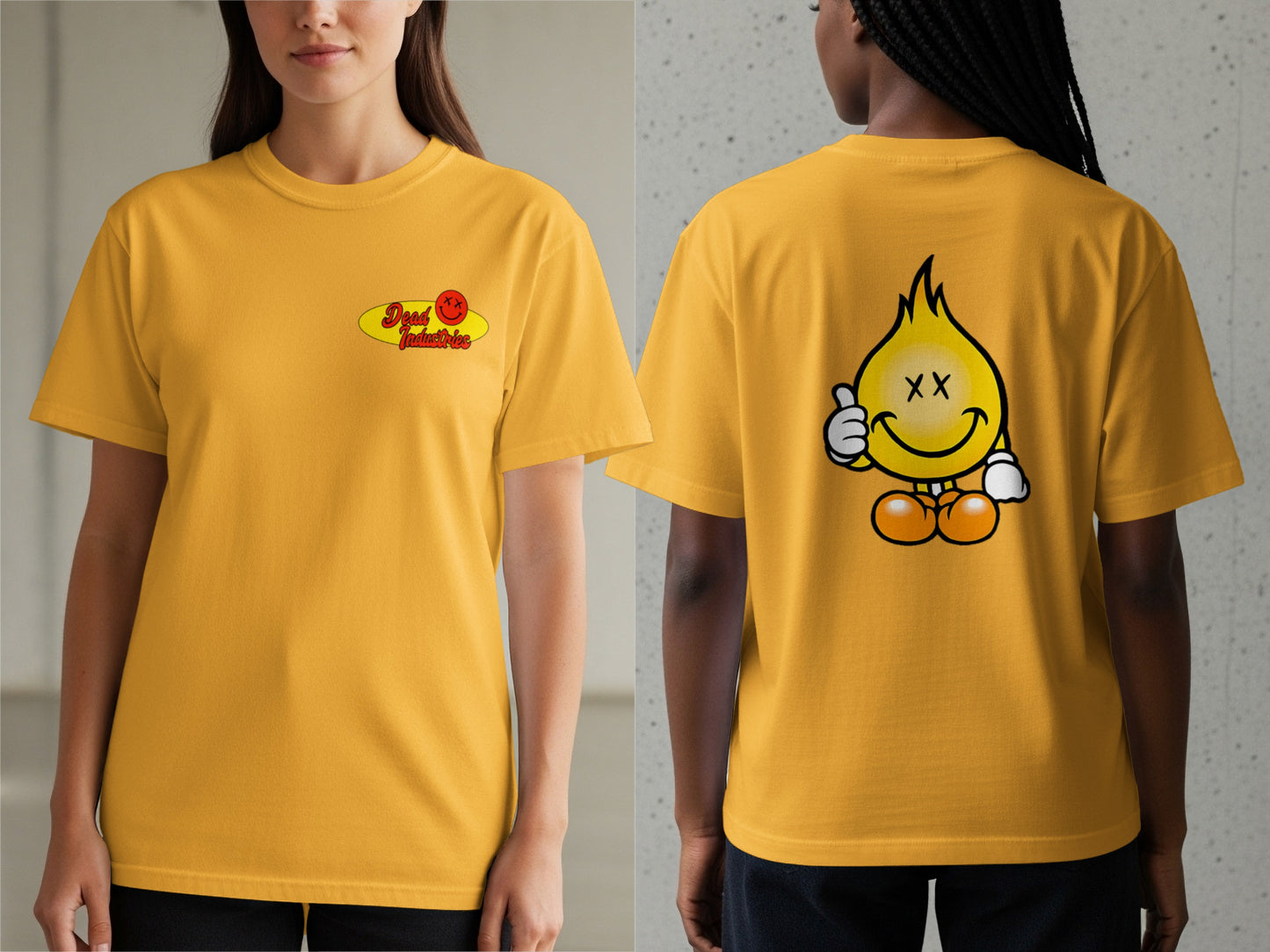 Smiley Face with Thumbs Up Graphic T-Shirt product type
