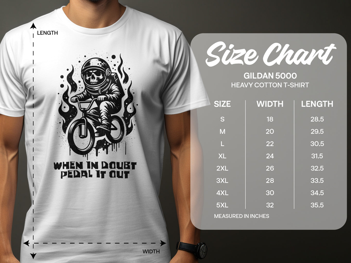 When In Doubt Pedal It Out T-Shirt product type