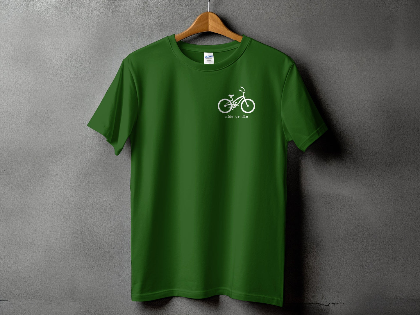 Ride or Die Graphic Green T-Shirt product