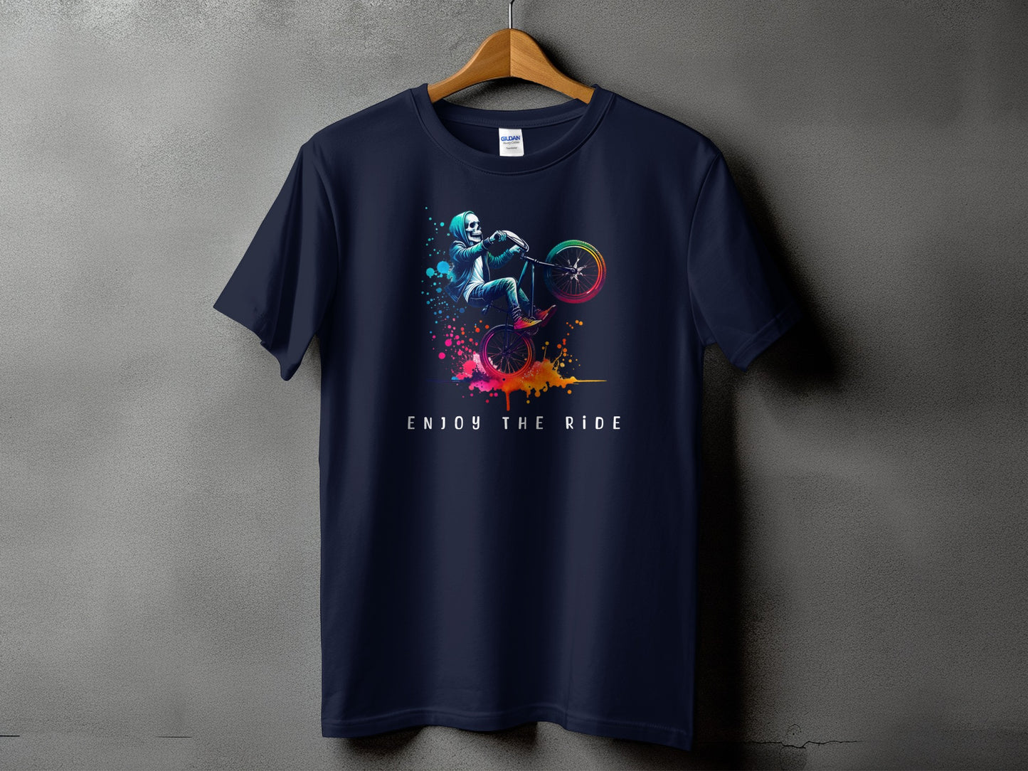 Enjoy The Ride Cycling Graphic T-shirt product