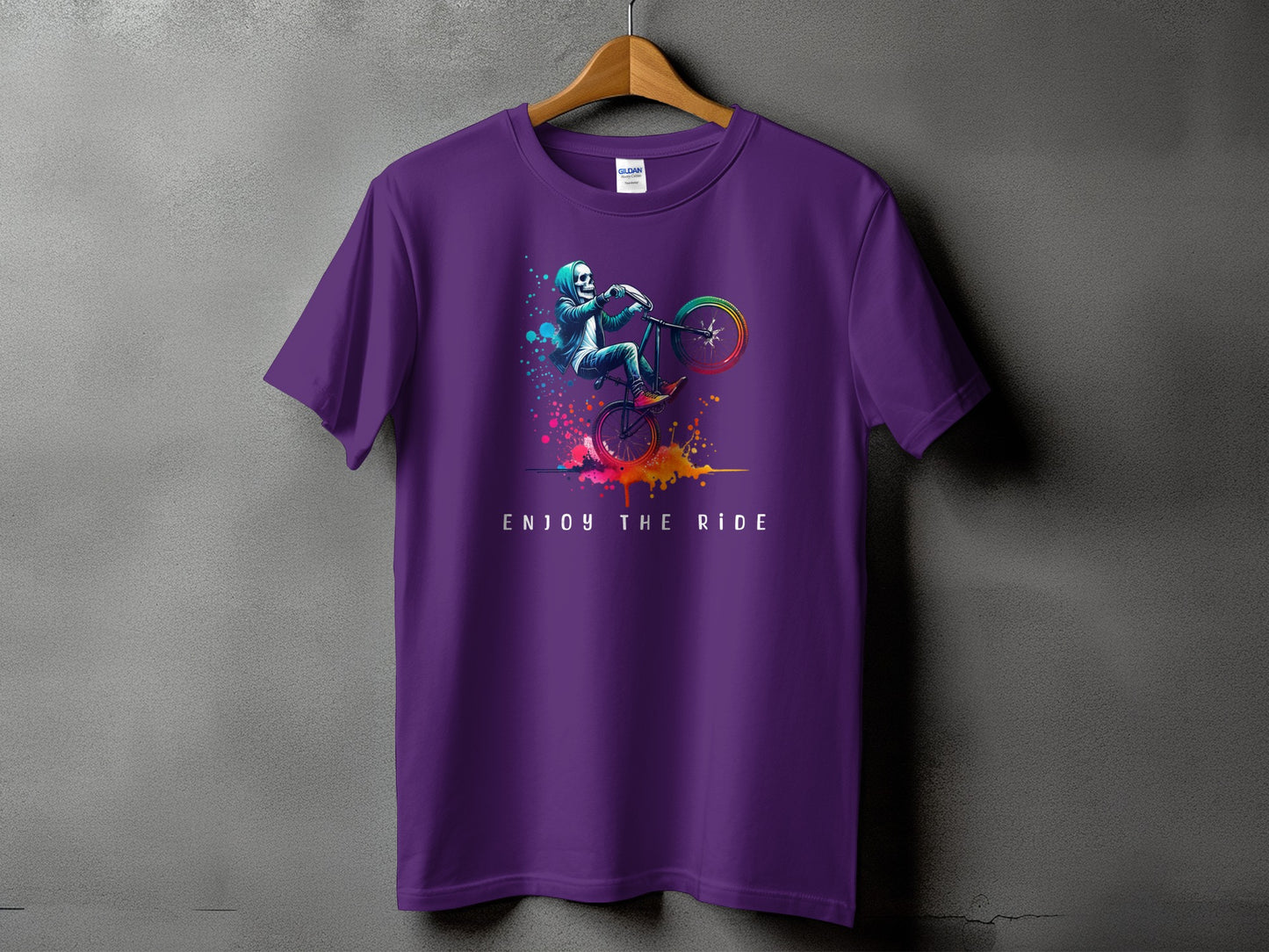 Enjoy the Ride Graphic Biking T-Shirt product