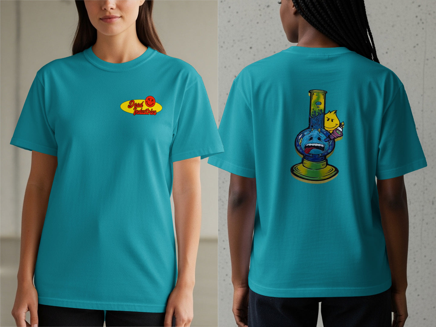 Stay Blazed Graphic Tee Front And Back product