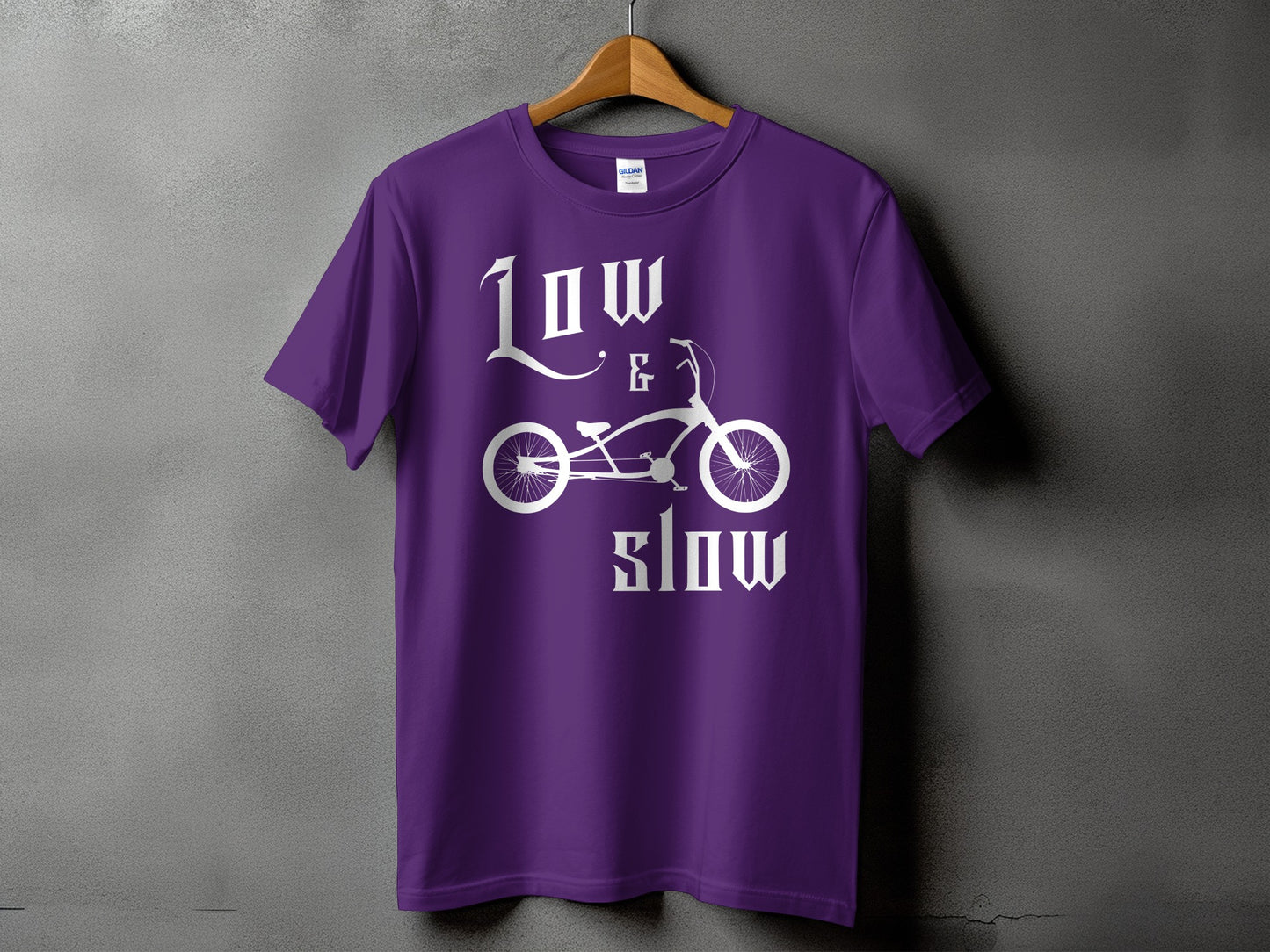 Low and Slow Purple Graphic T-Shirt product