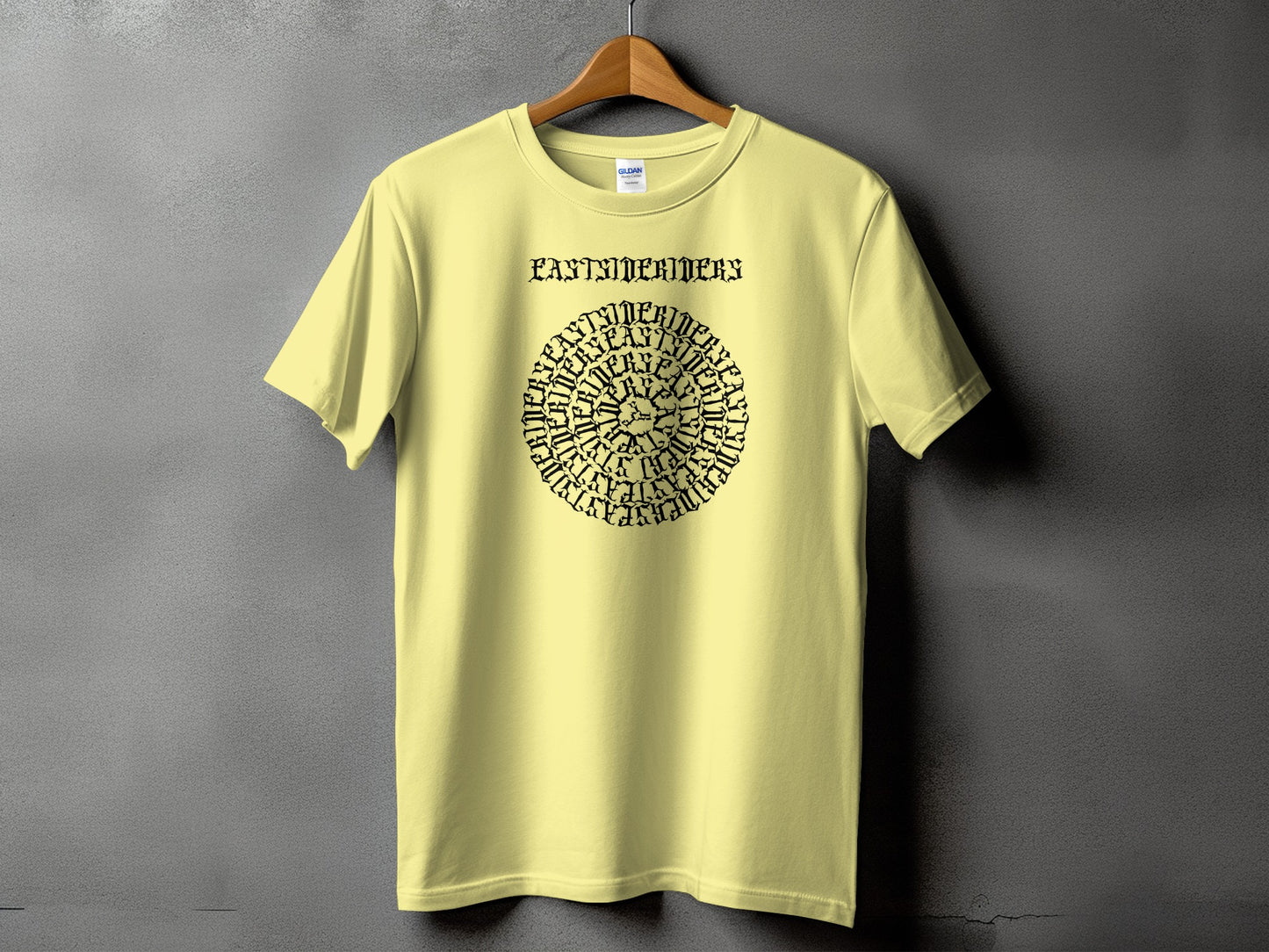 EASTIDENDERS Round Design Yellow T-Shirt product type
