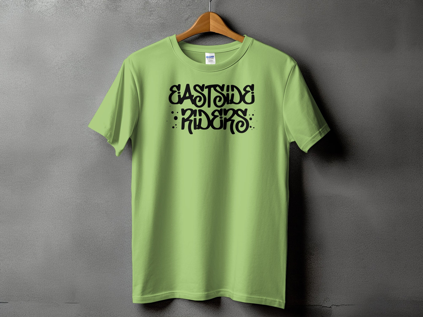 Eastside Riders Stylish Green Graphic T Shirt product type